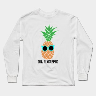 Mr. Pineapple Long Sleeve T-Shirt